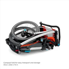 THULE CHARIOT CROSS 1 PRZYCZEPKA ROWEROWA WÓZEK BIEGOWY 4W1