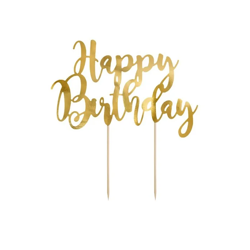 TOPPER NA TORT HAPPY BIRTHDAY