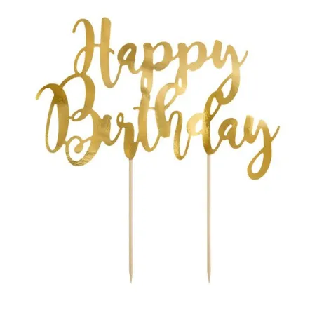 TOPPER NA TORT HAPPY BIRTHDAY