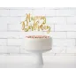 Topper Na Tort Happy Birthday