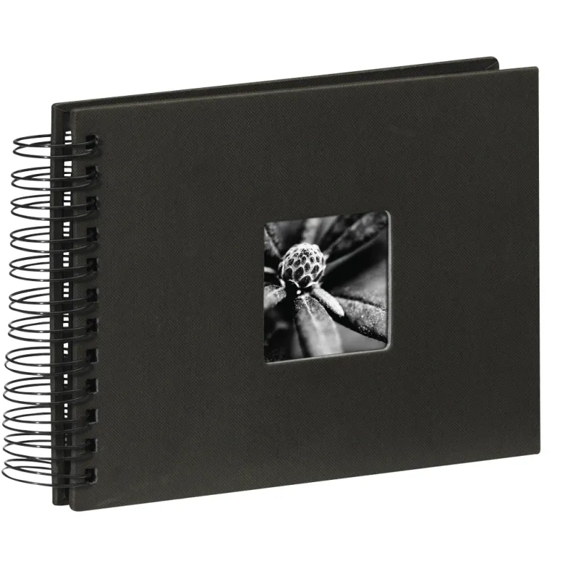 ALBUM NA ZDJĘCIA WKLEJANE FINE ART 50 STRON CZARNY 24 X 17CM II GATUNEK - Hama