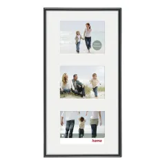 MULTIRAMKA NA ZDJĘCIA HAMA MADRID 26X56 CM CZARNA
