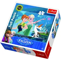 PUZZLE KRAINA LODU DISNEY 50 ELEMENTÓW TREFL 4+