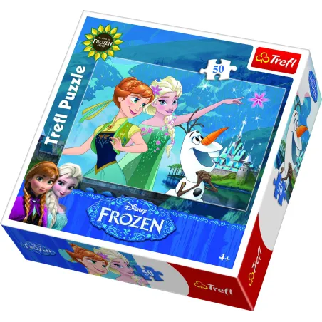 PUZZLE KRAINA LODU DISNEY 50 ELEMENTÓW TREFL 4+