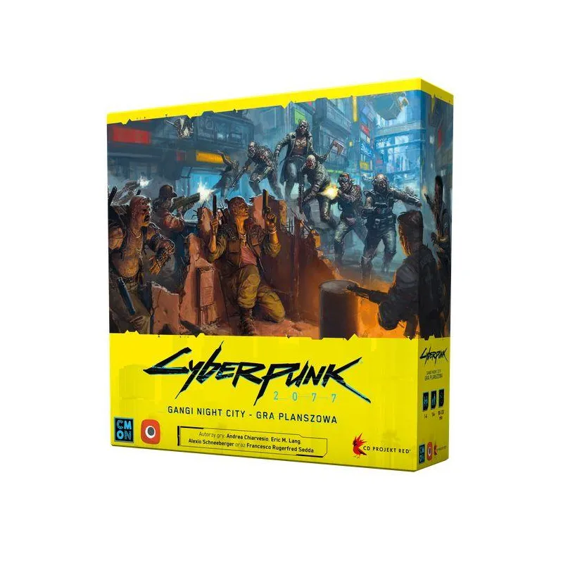 CYBERPUNK 2077 GANGI NIGHT GRA PLANSZOWA 14+