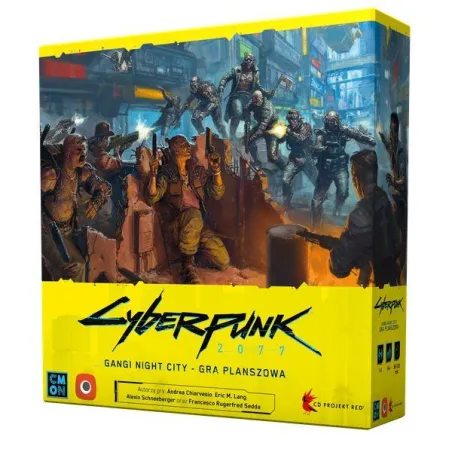 CYBERPUNK 2077 GANGI NIGHT GRA PLANSZOWA 14+