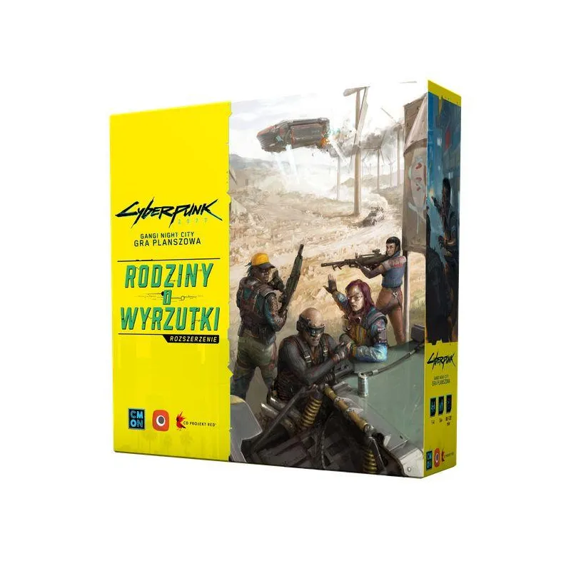 CYBERPUNK 2077 GANGI NIGHT CITY RODZINY I WYRZUTKI 14+