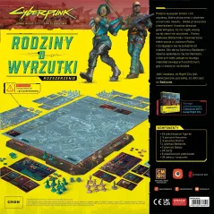 CYBERPUNK 2077 GANGI NIGHT CITY RODZINY I WYRZUTKI 14+
