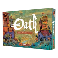 OATH KRONIKI WŁADZY I BANICJI GRA PLANSZOWA PORTAL GAMES 10+