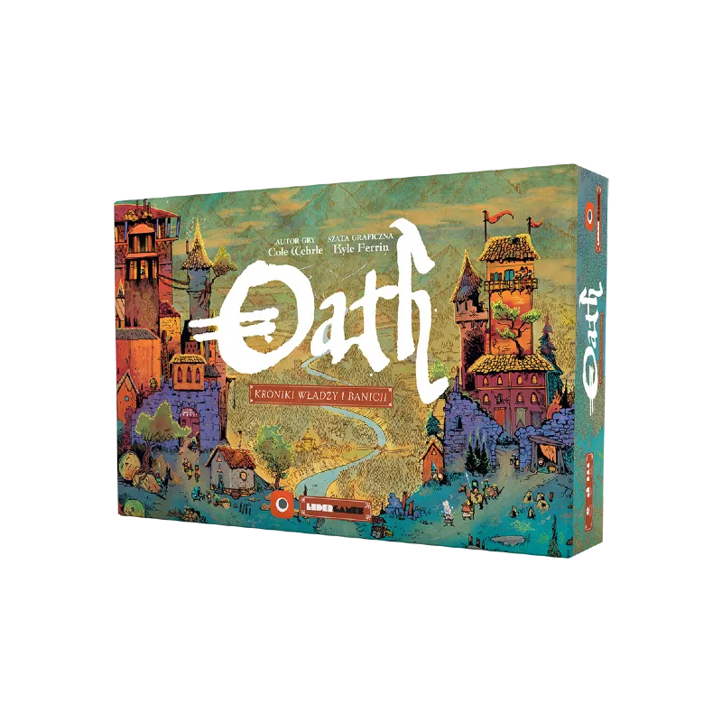 OATH KRONIKI WŁADZY I BANICJI GRA PLANSZOWA PORTAL GAMES 10+