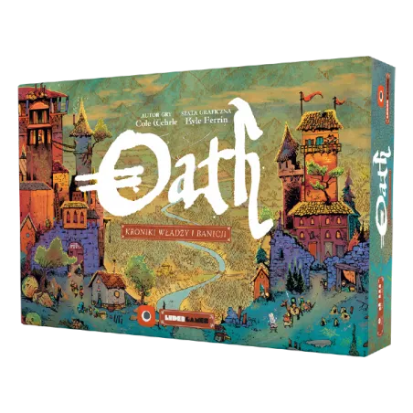 OATH KRONIKI WŁADZY I BANICJI GRA PLANSZOWA PORTAL GAMES 10+