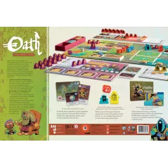 OATH KRONIKI WŁADZY I BANICJI GRA PLANSZOWA PORTAL GAMES 10+