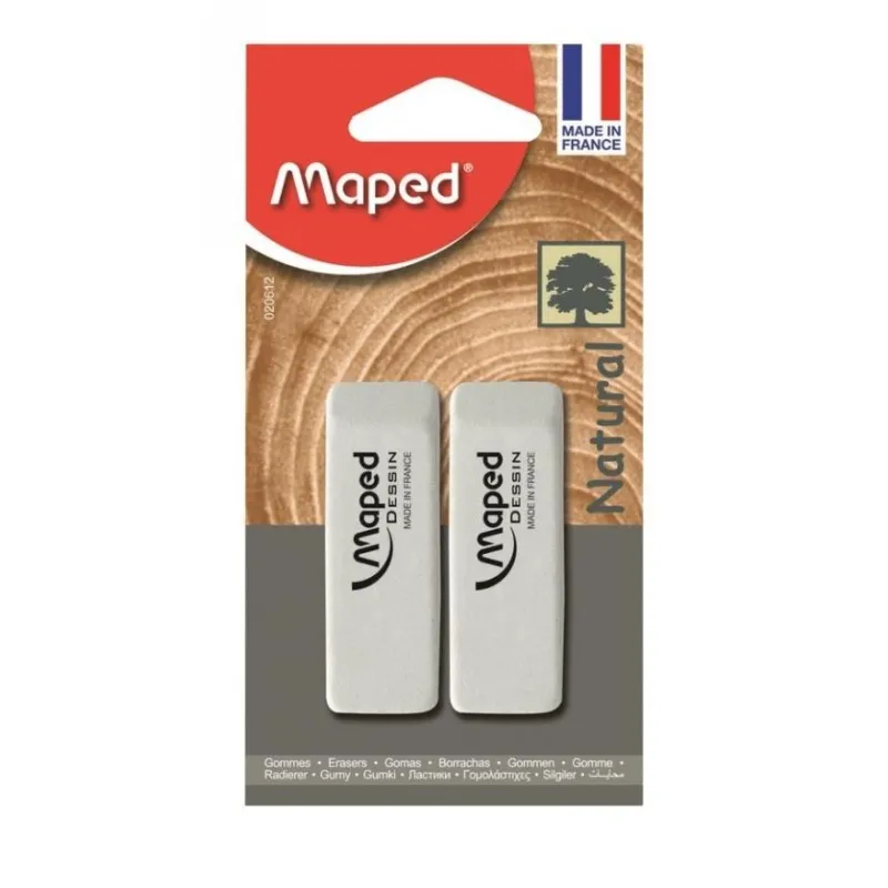 GUMKA EKOLOGICZNA 2 SZTUKI MAPED DESSIN