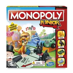 MONOPOLY JUNIOR GRA PLANSZOWA 5+