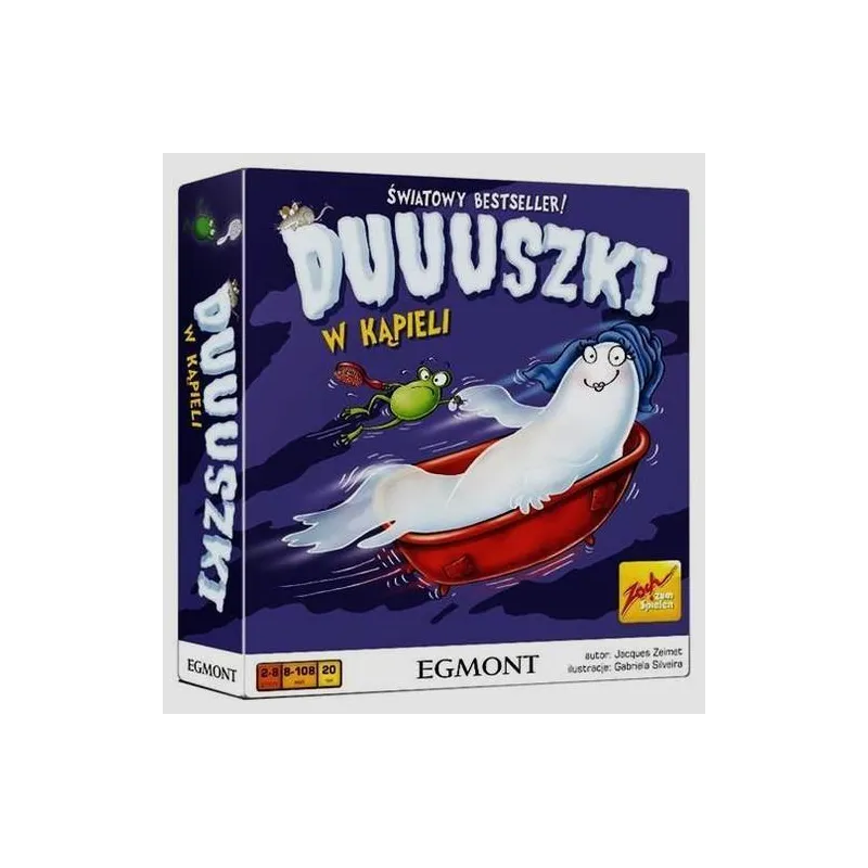 DUUUSZKI W KĄPIELI GRA TOWARZYSKA EGMONT 8+