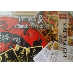 KARTY DO GRY 2 X 55 KARTY PRZEPISY I CHIŃSKI HOROSKOP - Trefl
