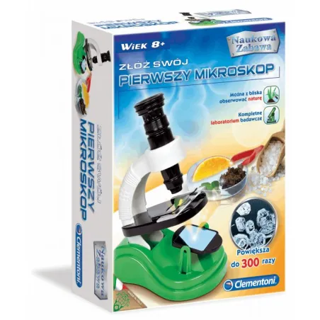 Złóż Swój Pierwszy Mikroskop Naukowa Zabawa 8+
