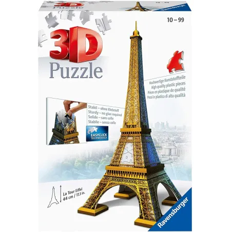 Wieża Eiffla Puzzle 3D 224 Elementy 10+