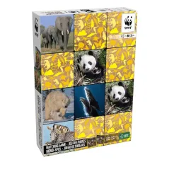 UKŁADANKA PAMIĘCIOWA ZWIERZĘTA 36 PŁYTEK 3+