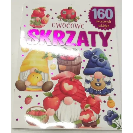 OWOCOWE SKRZATY 160 OWOCOWYCH NAKLEJEK