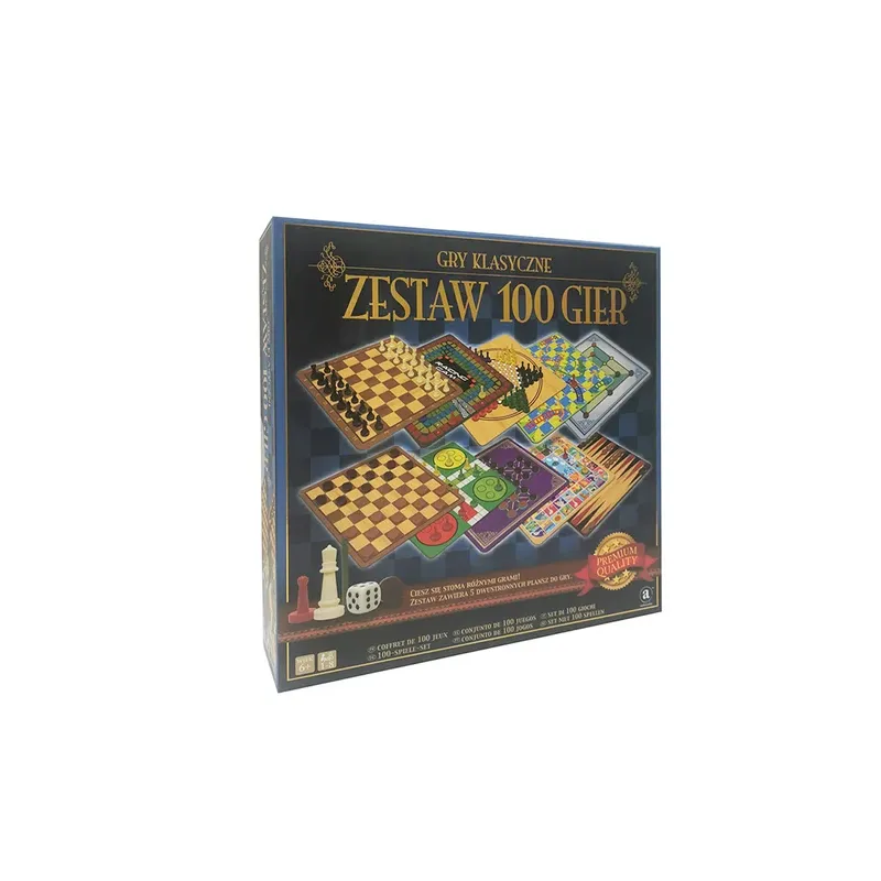 KLASYCZNE GRY ZESTAW 100 GIER 6+