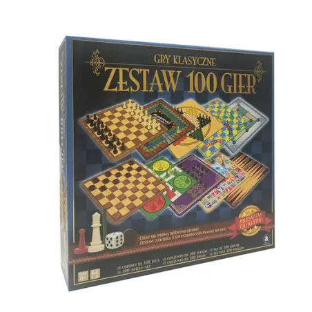 Klasyczne Gry Zestaw 100 Gier 6+