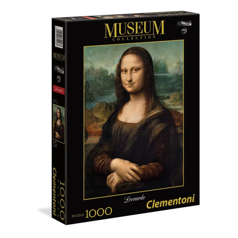 MONA LISA LEONARDO MUSEUM PUZZLE 1000 ELEMENTÓW - Clementoni