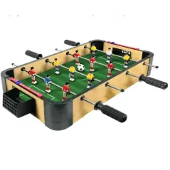 ZESTAW GIER PLANSZOWYCH 3W1 PIŁKARZYKI TENIS STOŁOWY HOKEJ AMBASADOR 6+