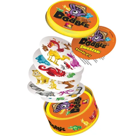 Dobble Zwierzaki Gra Towarzyska 6+ Ii Gatunek