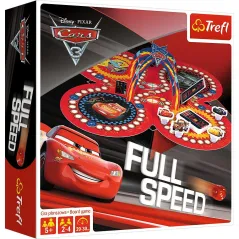 AUTA CARS 3 FULL SPEED GRA PLANSZOWA 5+ - Trefl