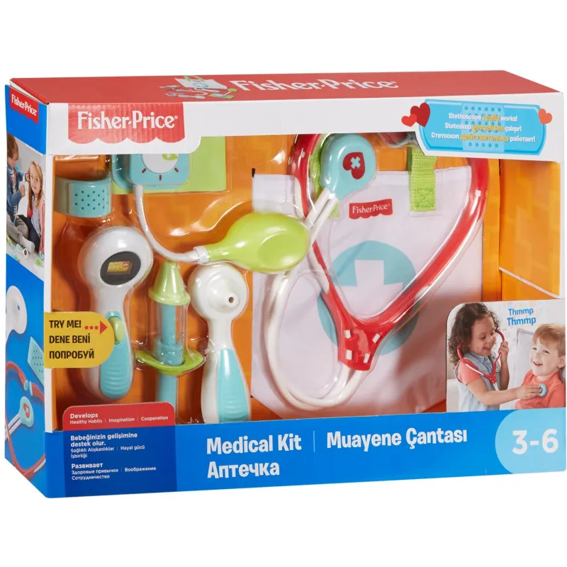 MAŁY DOKTOR ZESTAW FISHER-PRICE 3-6 LAT