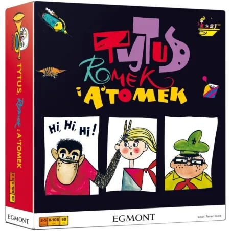TYTUS ROMEK I ATOMEK GRA PLANSZOWA 8+ - Egmont