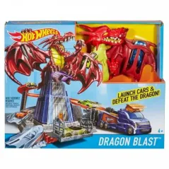 HOT WHEELS TOR SMOCZE WYZWANIE WYRZUTNIA TOR WYŚCIGOWY MATTEL 4+