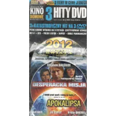 2012 KONIEC ŚWIATA + DESPERACKA MISJA + APOKALIPSA DVD PL