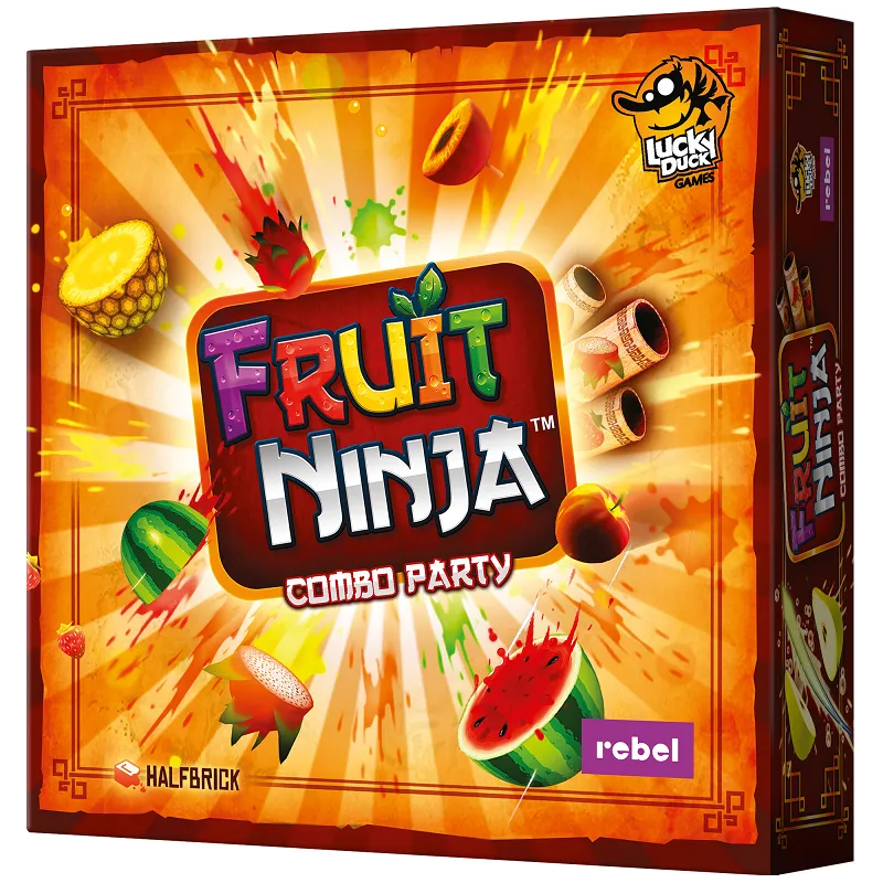 FRUIT NINJA REBEL REFLEKS I SPOSTRZEGAWCZOŚĆ GRA PLANSZOWA 7+