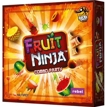 FRUIT NINJA REBEL REFLEKS I SPOSTRZEGAWCZOŚĆ GRA PLANSZOWA 7+