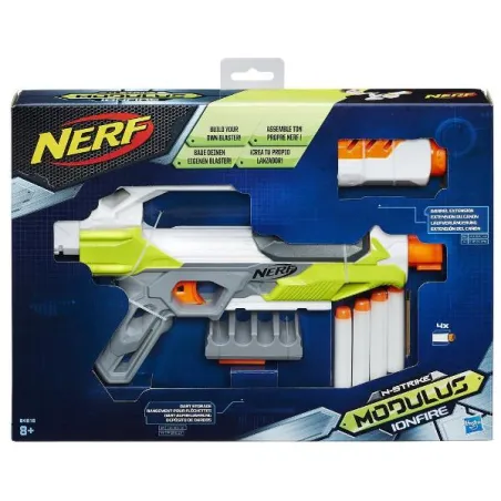 NERF MODULUS IONFIRE WYRZUTNIA HASBRO BLASTER TAKTYCZNY 8+