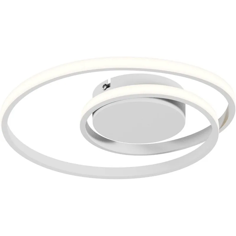 LAMPA SUFITOWA PLAFON LED LINDBY KYRON 22W SPIRALNA ŚCIEMNIANA BIAŁA