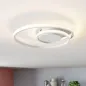 Lampa Sufitowa Plafon Led Lindby Kyron 22W Spiralna Ściemniana Biała