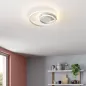 Lampa Sufitowa Plafon Led Lindby Kyron 22W Spiralna Ściemniana Biała