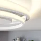 Lampa Sufitowa Plafon Led Lindby Kyron 22W Spiralna Ściemniana Biała