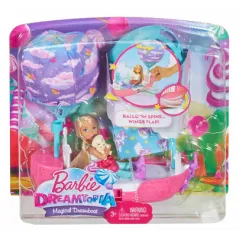BARBIE CHELSEA MAGICZNA ŁÓDKA Z LALKĄ MATTEL 3+ II GATUNEK