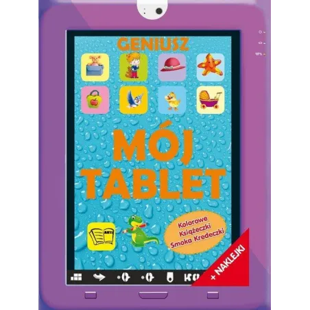 Geniusz Mój Tablet Kolorowe Książeczki Smoka Kredeczki Geniusz Mój Tablet Kolorowe Książeczki Smoka Kredeczki