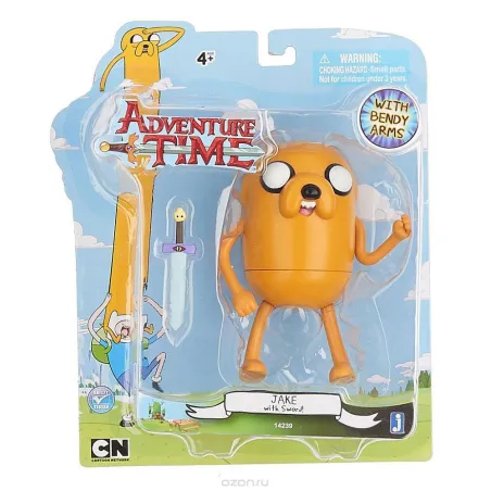 Adventure Time: Figurka Z Akcesoriami Jake 4+