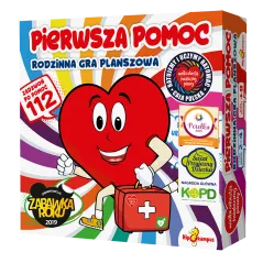 PIERWSZA POMOC GRA PLANSZOWA 8+
