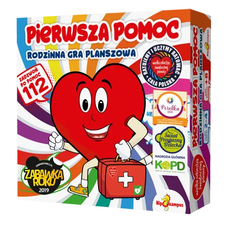 Pierwsza Pomoc Gra Planszowa 8+
