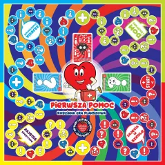 PIERWSZA POMOC GRA PLANSZOWA 8+ - Muza