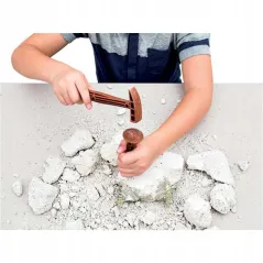 SKAMIENIAŁOŚCI DINOZAUR T-REX ZESTAW KREATYWNY 7+