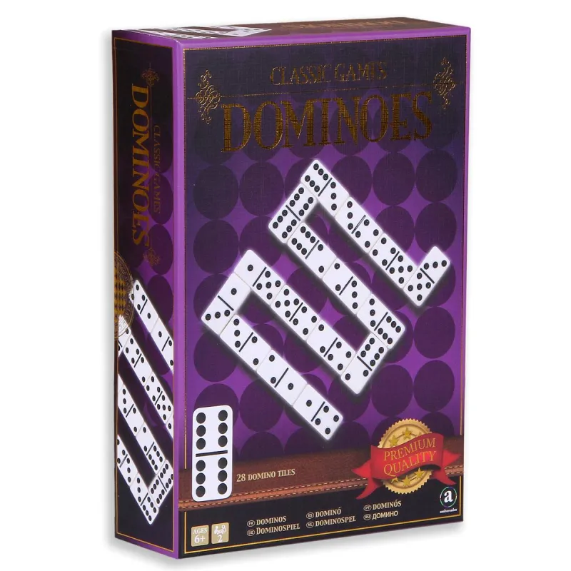 DOMINO KLASYCZNE GRY 6+ - Ambassador