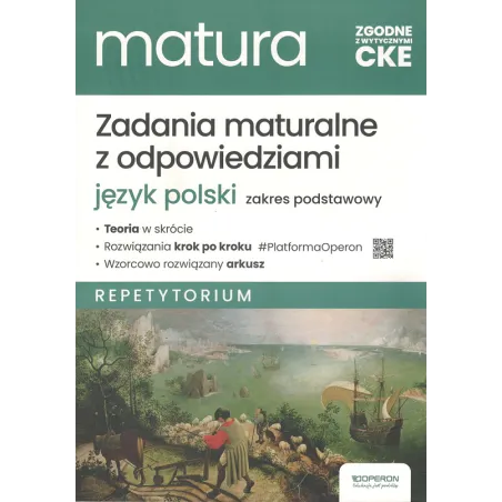 Język Polski. Nowa Matura 2023. Repetytorium Zakres Podstawowy